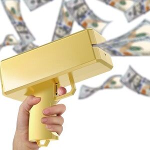 Gold Cash Stunner Money Gun